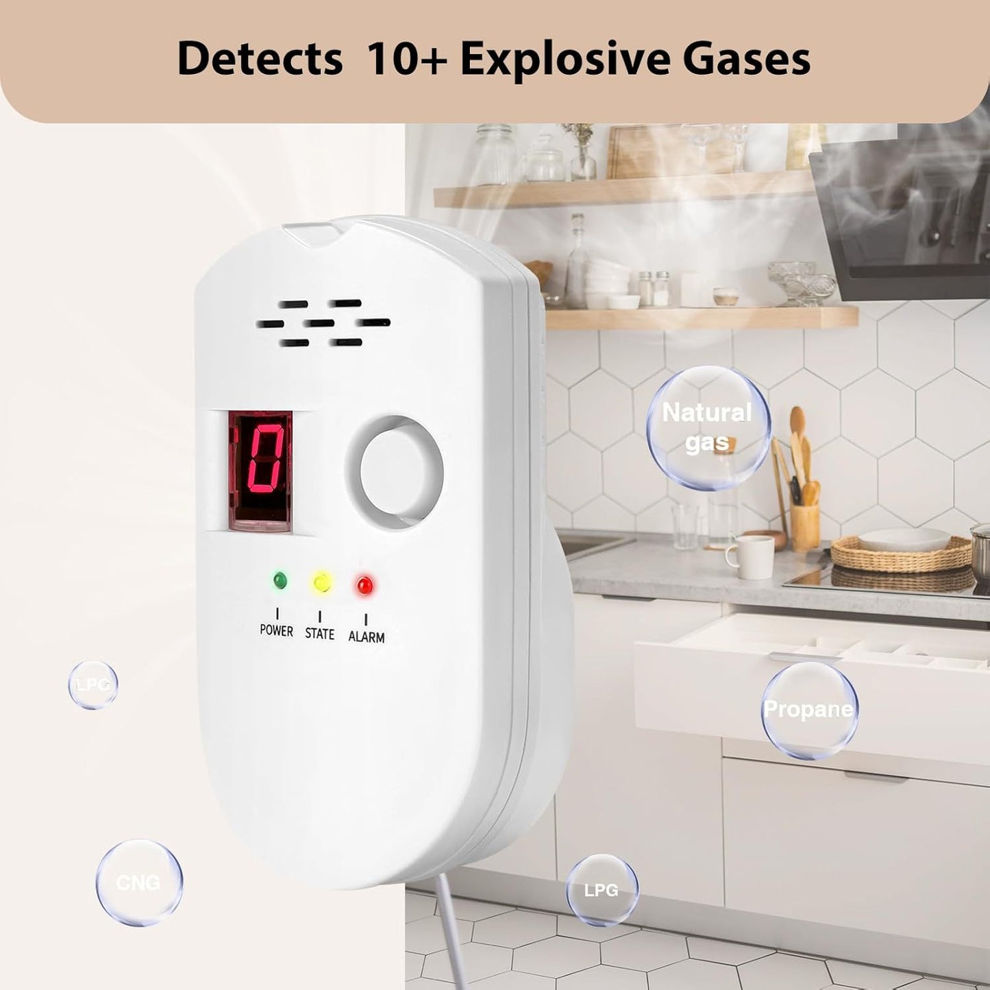 Détecteur de Fuite de Gaz pour la Sécurité