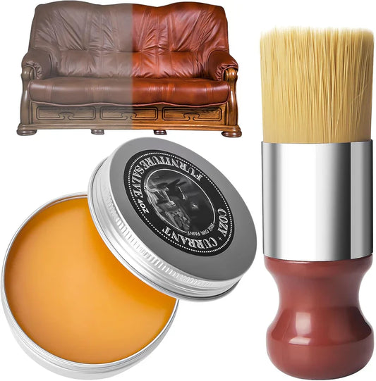 🔥MAGIKO™ | Pommade réparatrice pour cuir et meubles + pinceau applicateur