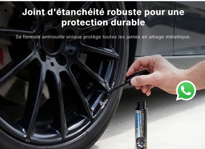 🚗 Stylo réparateur de rayures magique pour voiture – Répare les rayures sur les jantes en quelques minutes