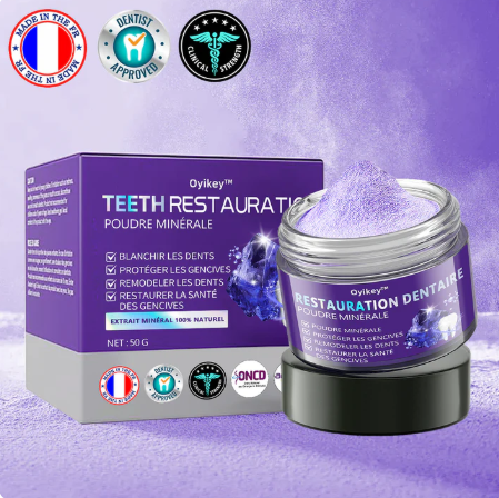 Dentarex™| Soin blanchissant qui restaure l’éclat naturel de vos dents