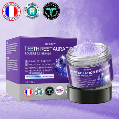Dentarex™| Soin blanchissant qui restaure l’éclat naturel de vos dents