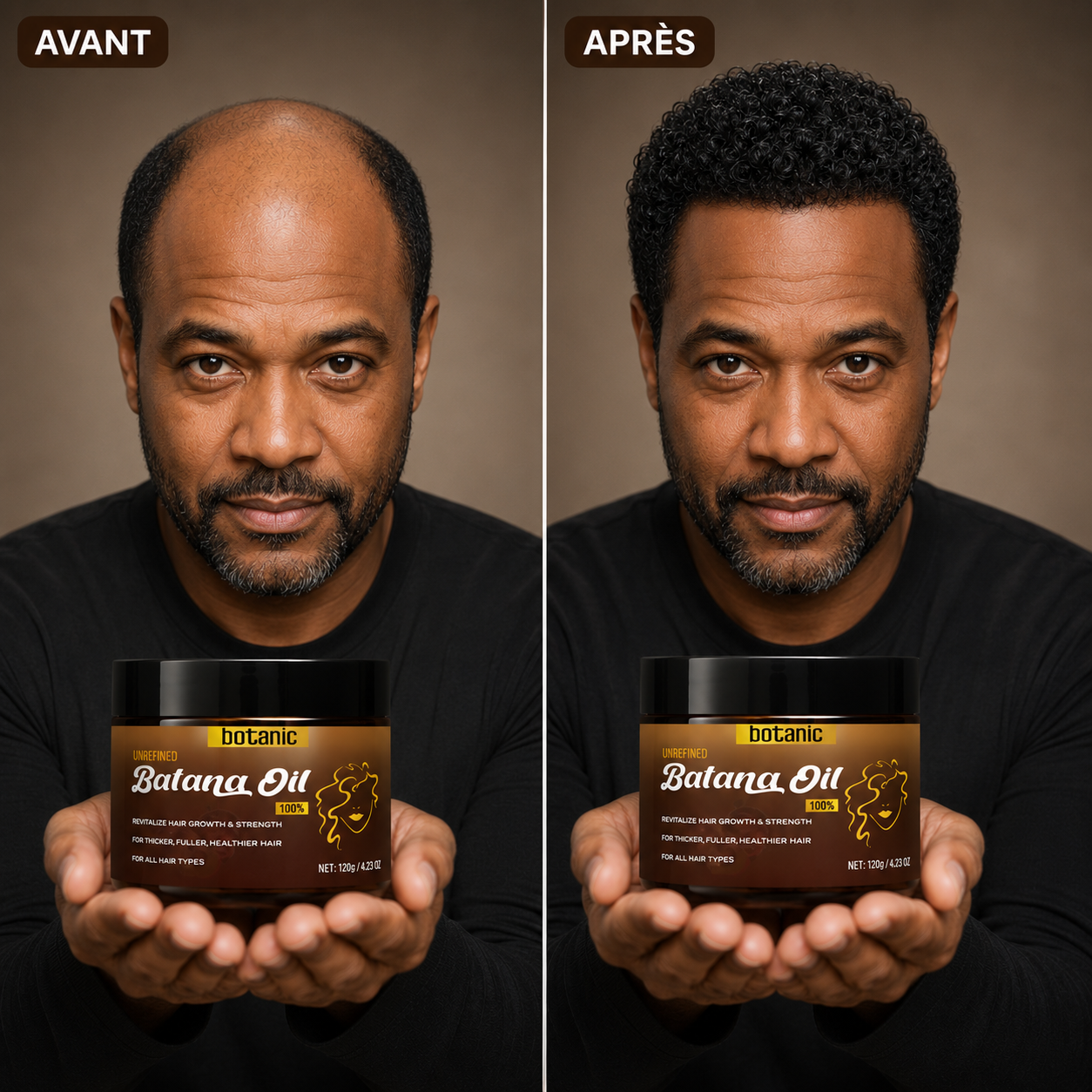 BATANA | Huile naturelle pour la croissance des cheveux