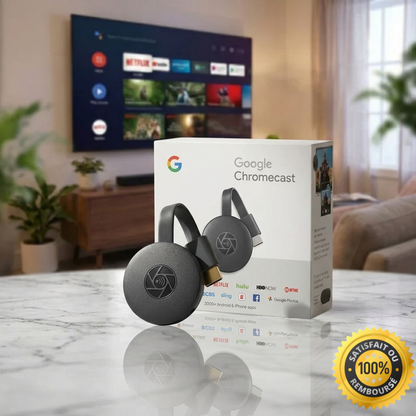Chromecast : Transformez votre téléviseur en Smart TV.