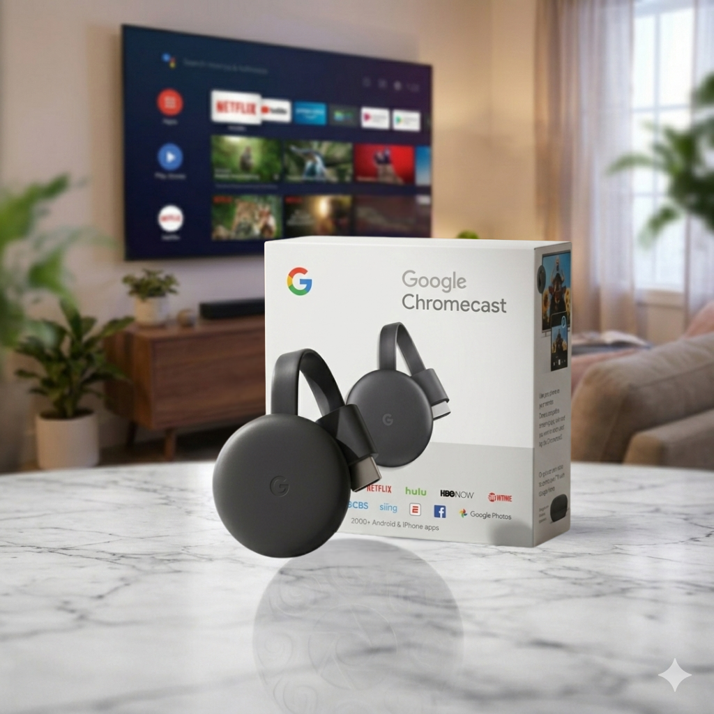 Chromecast : Transformez votre téléviseur en Smart TV.