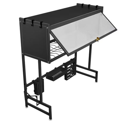 Égouttoir Vaisselle Pro — Structure Inox Réglable, Montage Au-Dessus de l'Évier