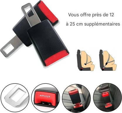 🔥🎉2 Packs | Rallonge de boucle de ceinture de sécurité pour voiture _CTV